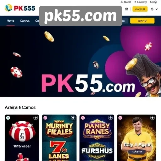 PK55 com Pusat Permainan yang Terpercaya di Dunia Maya